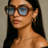Retro Amber Sunglasses